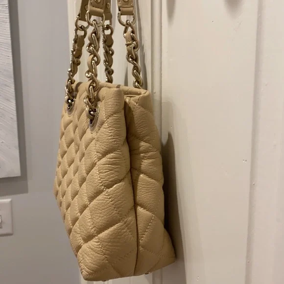 Kate Spade ♠️ New York SMALL Cream Gold Coast Goldcoast Maryanne Handbag - EUC - Picture 12 of 15